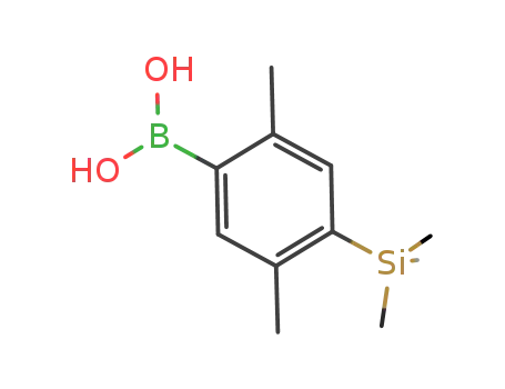 2,5-dimethyl-4-trimethylsilyl-1-phenylboronic acid