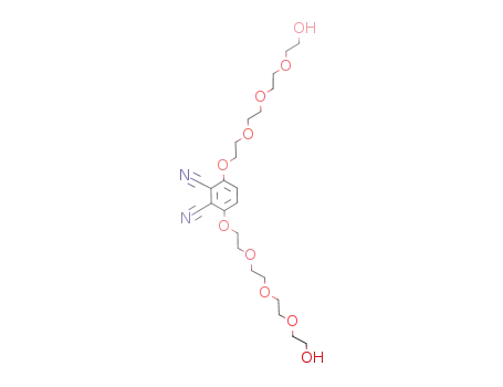 3,6-bis(2-(2-[2-(2-hydroxyethoxy)ethoxy]ethoxy)ethoxy)phthalonitrile