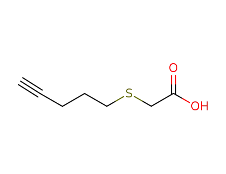 2-(pent-4-ynylthio)acetic acid