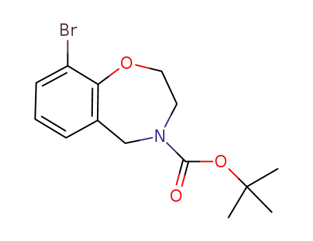 1,1-dimethylethyl 9-bromo-2,3-dihydro-1,4-benzoxazepine-4(5H)-carboxylate