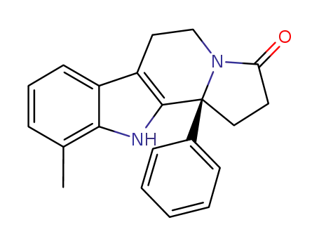 (11bS)-10-methyl-11b-phenyl-1,2,5,6,11,11b-hexahydro-3H-indolizino[8,7-b]indol-3-one
