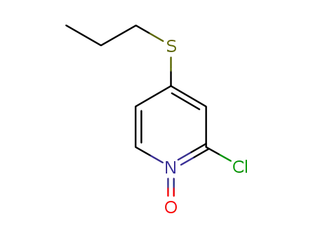 2-chloro-4-(propylsulfanyl)pyridine-N-oxide