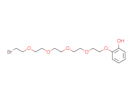 o-hydroxyphenyl 3,6,9,12-tetraoxa-14-bromotetradecyl ether