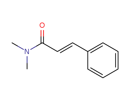 Molecular Structure of 17431-39-9 (2-Propenamide, N,N-dimethyl-3-phenyl-, (2E)-)