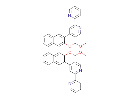 (S)-3,3'-bis(2,2'-bipyridin-4-yl)-2,2'-bis(methoxymethoxy)-1,1'-binaphthyl