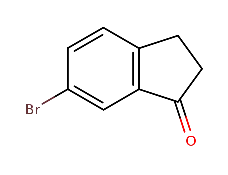 Molecular Structure of 14548-39-1 (6-Bromoindanone)