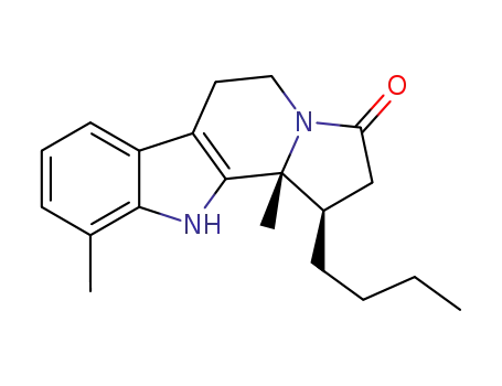 (1R,11bR)-1-butyl-10,11b-dimethyl-1,2,5,6,11,11b-hexahydro-3H-indolizino[8,7-b]indol-3-one