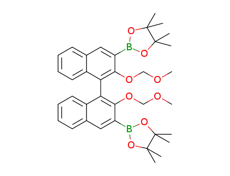 (rac)-3,3'-bis(pinacolboryl)-2,2'-bis(methoxymethoxy)-1,1'-binaphhyl