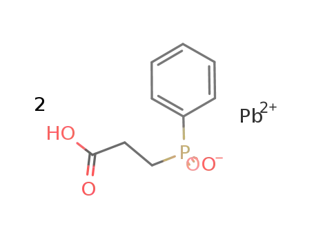 [Pb(2-carboxyethyl(phenyl)phosphinate)2]