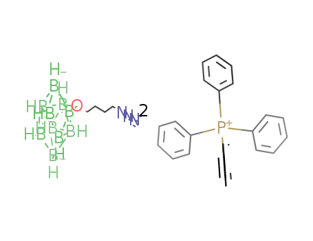 tetraphenylphosphonium 2-[4-azidobutoxy]nonahydro-closo-decaborate