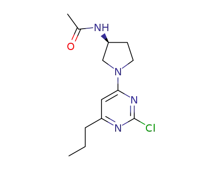 (S)-N-[1-(2-chloro-6-propylpyrimidin-4-yl)pyrrolidin-3-yl]acetamide