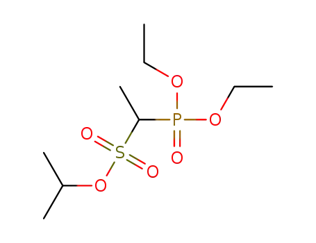 1-(diethylphosphono)ethanesulfonic acid isopropyl ester