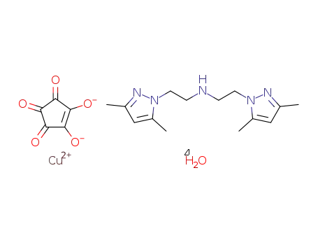 [Cu(bis(2-(3,5-dimethylpyrazol-1-yl)ethyl)amine)(μ2-C5O5)]*4H2O