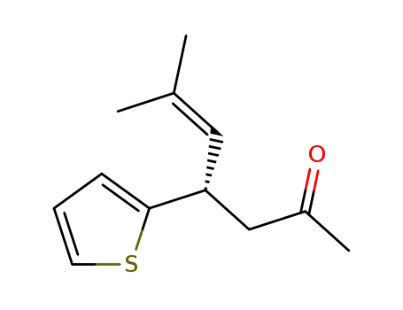 6-methyl-4-(thiophen-2-yl)hept-5-en-2-one