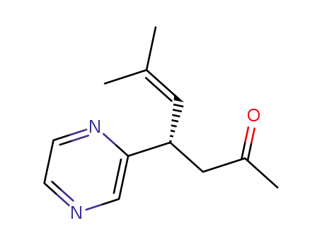 6-methyl-4-(pyrazin-2-yl)hept-5-en-2-one
