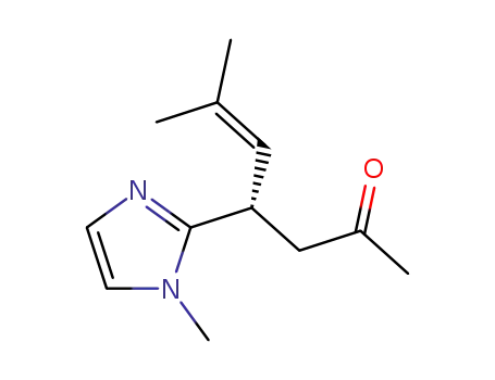 6-methyl-4-(1-methyl-1H-imidazol-2-yl)hept-5-en-2-one