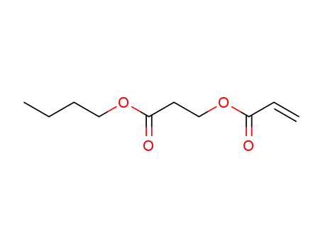 Molecular Structure of 39181-89-0 (2-Propenoic acid, 3-butoxy-3-oxopropyl ester)