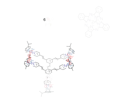 [Zn-phthalocyanine*Ru6(p-cymene)6(1,3,5-tris{2-(pyridin-4-yl)-vinyl}benzene)2(μ-2,5-dioxido-1,4-benzoquinonato)3][trifluoromethanesulfonate]6