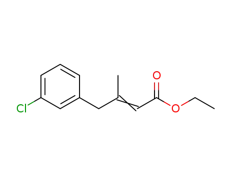 ethyl 4-(3-chlorophenyl)-3-methylbut-2-enoate