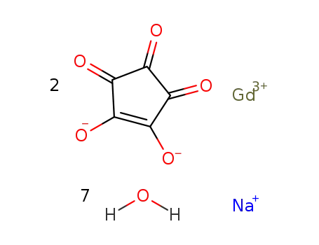 [GdNa(croconate)2(H2O)7]n