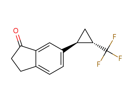 trans-6-(2-(trifluoromethyl)cyclopropyl)-2,3-dihydro-1H-inden-1-one