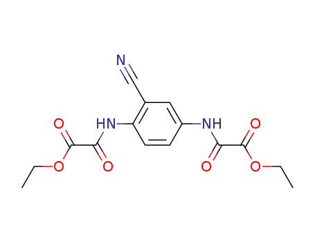 N,N'-(cyano-p-phenylene)dioxamic acid, diethyl ester