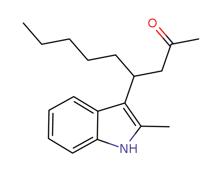 4-(2-methyl-1H-3-indolyl)-2-nonanone