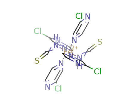 Fe(NCS)2(2-chloropyrazine)4
