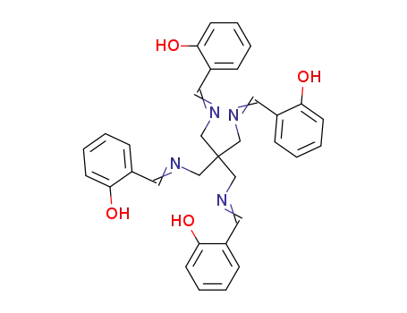 Molecular Structure of 3221-64-5 (2,2'-[[2,2-bis[[[(2-hydroxyphenyl)methylene]amino]methyl]propane-1,3-diyl]bis(nitrilomethylidyne)]bisphenol)