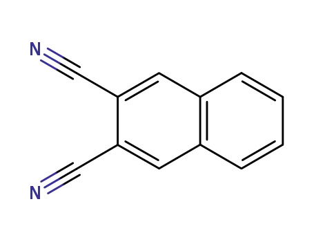 Molecular Structure of 22856-30-0 (2,3-Dicyanonaphthalene)