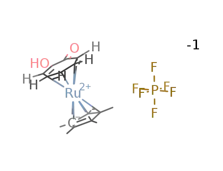 [(pentamethylcyclopentadienyl)(tropolonyl)ruthenium(II)]hexafluorophosphate