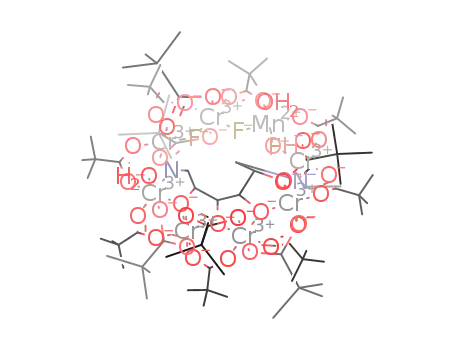 [Cr7MnF3(N-ethyl-D-glucamine)(O2CtBu)15(H2O)]