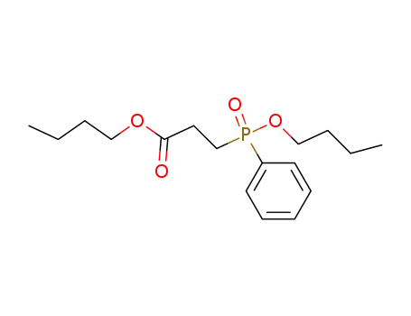 butyl 3-[butoxy(phenyl)phosphinyl]propionate