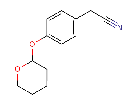 [4-(tetrahydro-2H-pyran-2-yloxy)phenyl]acetonitrile