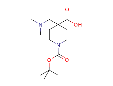 1-[(tert-butoxy)carbonyl]-4-[(dimethylamino)methyl]piperidine-4-carboxylic acid