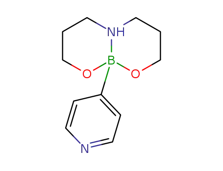 10-(4-pyridyl)octahydro-[1,3,2]oxazaborinino[2,3-b][1,3,2]oxazaborinin-5-ium-10-uide