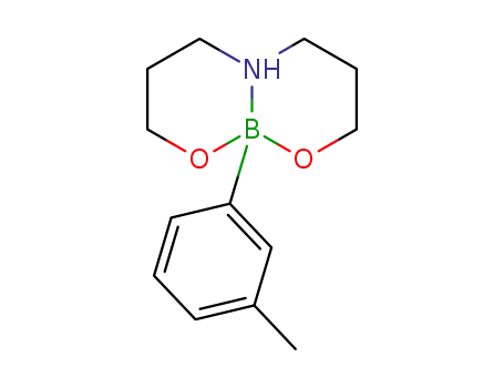 10-(m-tolyl)octahydro-[1,3,2]oxazaborinino[2,3-b][1,3,2]oxazaborinin-5-ium-10-uide