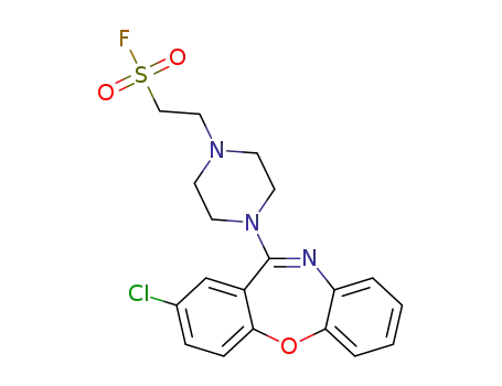 2-(4-(2-chlorodibenzo[b,f][1,4]oxazepin-11-yl)piperazin-1-yl)ethanesulfonyl fluoride