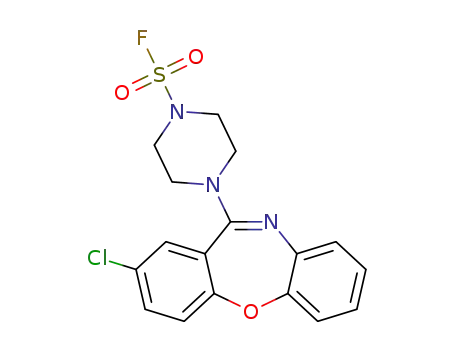 4-(2-chlorodibenzo[b,f][1,4]oxazepin-11-yl)piperazine-1-sulfonyl fluoride