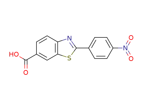2-(4-nitrophenyl)-1,3-benzothiazole-6-carboxylic acid