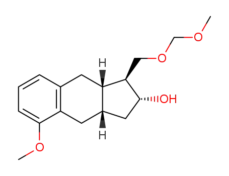 (1S,2R,9aS)-5-methoxy-1-(methoxymethoxymethyl)-2,3,3a,4,9,9a-hexahydro-1H-cyclopenta[b]naphthalen-2-ol
