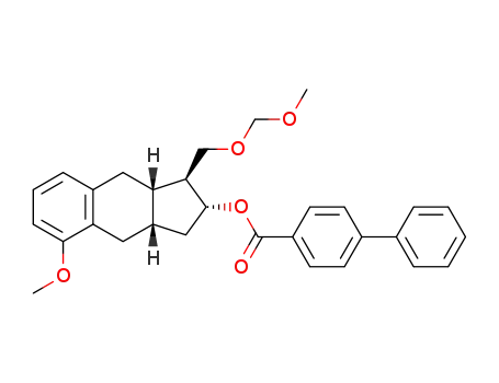 [(1S,2R,9aS)-5-methoxy-1-(methoxymethoxymethyl)-2,3,3a,4,9,9a-hexahydro-1H-cyclopenta[b]naphthalen-2-yl] 4-phenylbenzoate