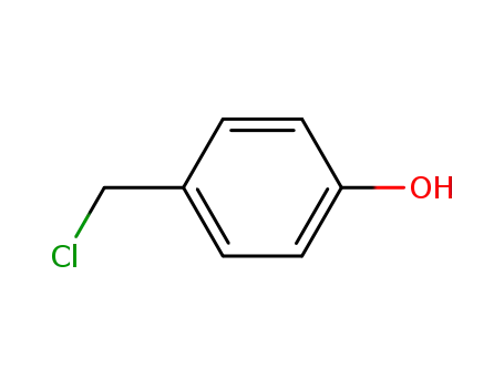 Molecular Structure of 35421-08-0 (4-Hydroxybenzyl chloride)