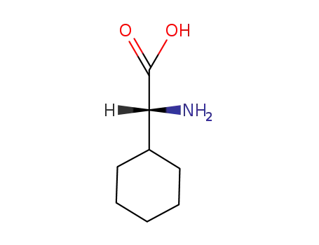 Molecular Structure of 14328-52-0 (D-alpha-Cyclohexylglycine)