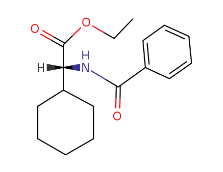 (R)-benzamino-cyclohexyl-acetic acid ethyl ester