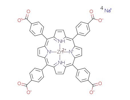 zinc 5,10,15,20-tetrakis (4-carboxyphenyl)porphyrin tetrasodium salt
