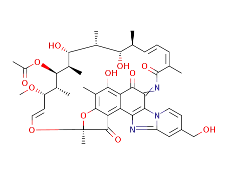 4'-formyl-4-desoxypyrido[1',2'-1,2]imidazo[5,4-c]rifamycin S