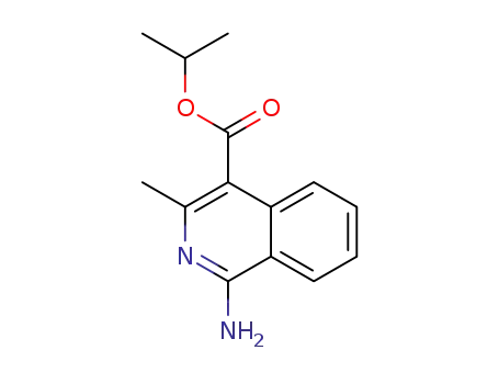 isopropyl 1-amino-3-methylisoquinoline-4-carboxylate