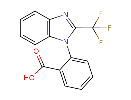 (P)-1-carboxyphenyl(2-trifluoromethy)benzimidazole