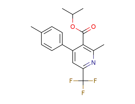 isopropyl 2-methyl-4-(p-tolyl)-6-(trifluoromethyl)nicotinate